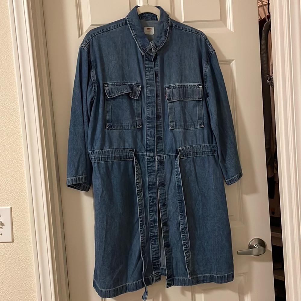 Levi’s Denim Ainsley Utility Dress - Medium